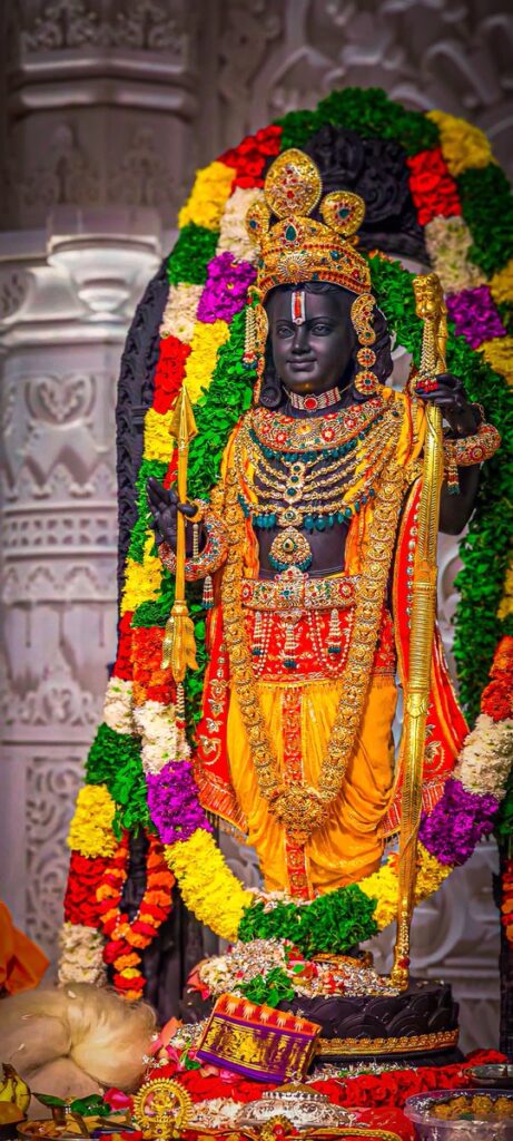 ramlalla-461x1024 Ram Mandir Murti: भगवान श्रीराम की मूर्ति का रंग काला क्यों? जाने बजह